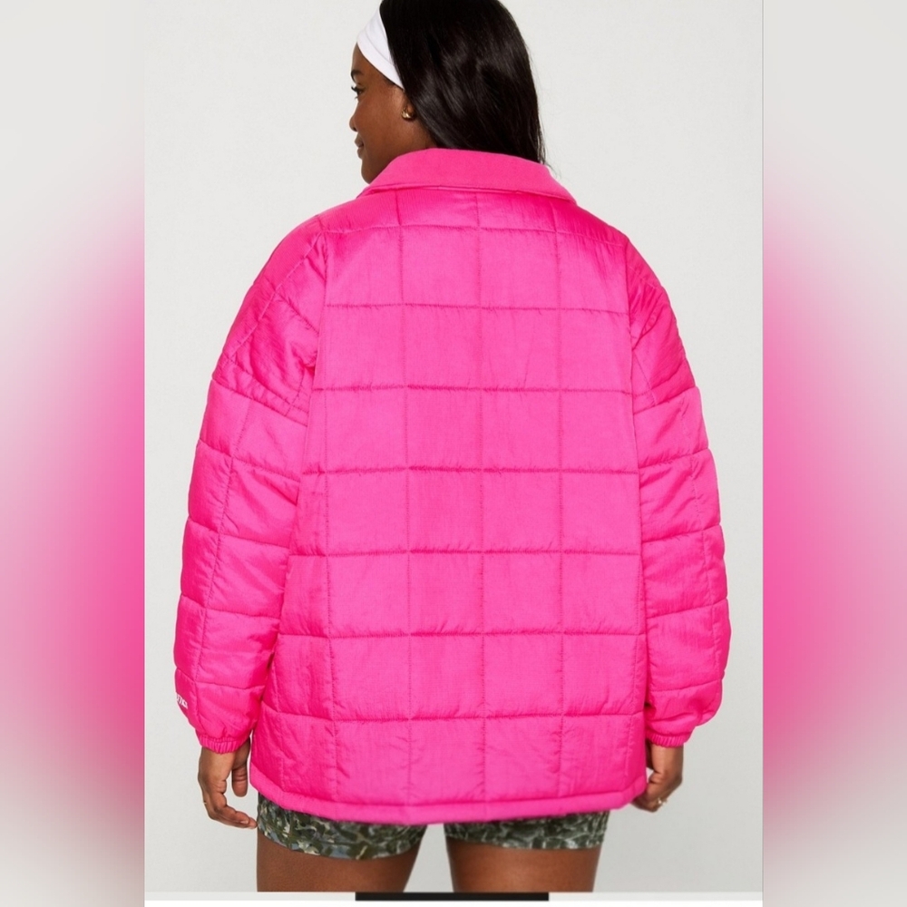 NWT Fabletics Daydreamer Quilted Oversized Jacket - Picture 3 of 11